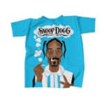 Bestival Snoop Dogg Smoking Cartoon T-Shirt