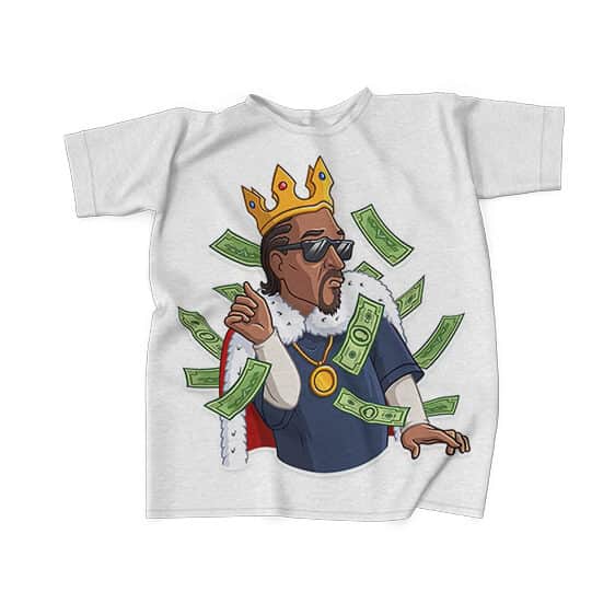 King Snoop Dogg Dollar Bills Crewneck Shirt