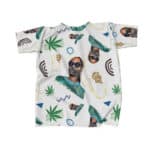 Snoop Dogg Weed & Dollars Doodle T-Shirt