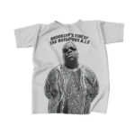 The Notorious B.I.G. Monochrome Design Tees