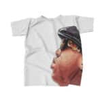 The Notorious Big Side Face Artwork White Shirt