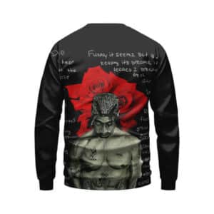 The Rose That Grew From Concrete Tupac Sweatshirt
