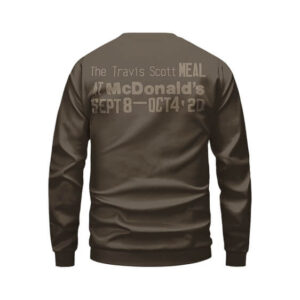 The Travis Scott Meal Grill Slip Design Unique Sweatshirt