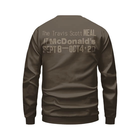 The Travis Scott Meal Grill Slip Design Unique Sweatshirt