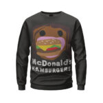 The Travis Scott Meal McDonald's Burger Cartoon Art Sweater