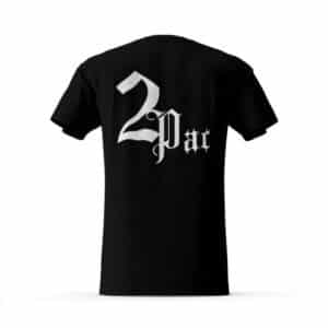 Three Faced 2Pac Makaveli Side View Tees
