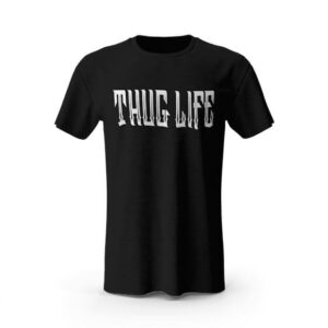 Thug Life 2Pac Makaveli Silhouette Shirt