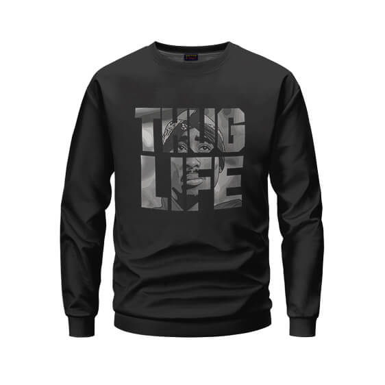 Thug Life 2Pac Shakur Real Eyes Design Sweater