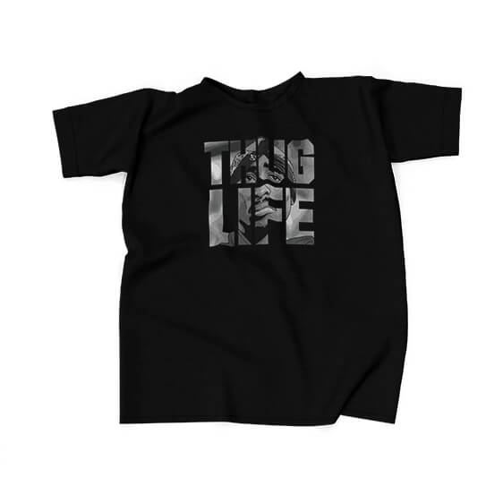 Thug Life 2Pac Shakur Real Eyes Design T-Shirt