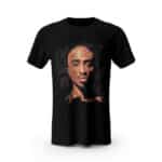 Thug Life Rapper 2Pac Face Art Epic T-Shirt