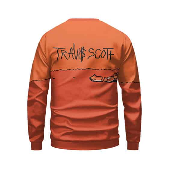 Travis Scott Broken Arm Action Figure Dope Sweatshirt