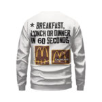 Travis Scott Cactus Jack McDonald's Logo Crewneck Sweatshirt