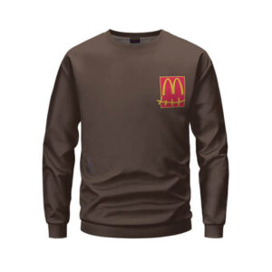 Travis Scott X McDonald's Cactus Pack Sticker Sweatshirt