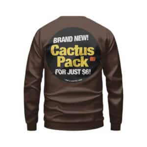 Travis Scott X McDonald's Cactus Pack Sticker Sweatshirt
