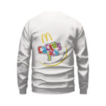 Travis Scott X Mcdonald's Cactus Jack Logo Smile White Sweater