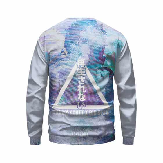Travis Scott x Big Sean Collab Japanese Art Sweatshirt