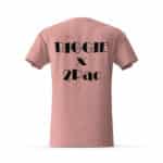Tribute To Biggie And Tupac Caricature Pink Tees
