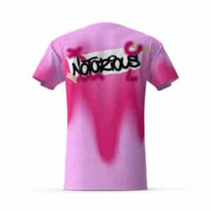 Tribute To Biggie Pink Spray Paint Design Shirt