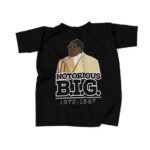 Tribute To Biggie Smalls 1972-1997 Black T-Shirt
