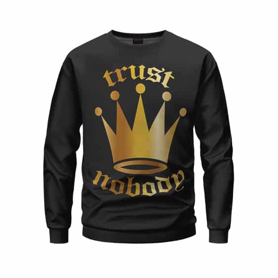 Trust Nobody Crown 2Pac Makaveli Art Sweatshirt