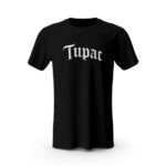 Tupac Amaru Back Tattoo Art Badass T-Shirt