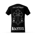 Tupac Amaru Back Tattoo Art Badass T-Shirt