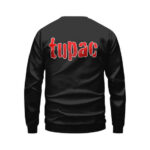 Tupac Makaveli Name Typography Art Sweatshirt