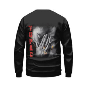 Tupac Makaveli Praying Classic Art Sweatshirt