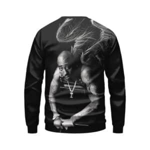 Tupac Shakur Unique Angel Wings Tribute Sweater