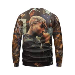 Tupac Shakur Vintage Photo Collage Sweatshirt
