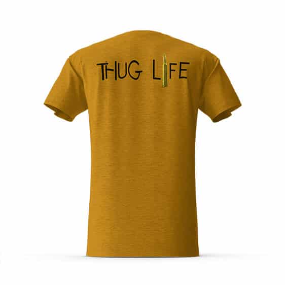 Tupac Thug Life Gun Bullet Badass Shirt