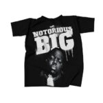 Vintage Monochrome Notorious Biggie Design Tees