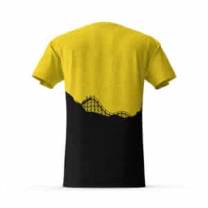 Dope Astroworld Roller Coaster Yellow Shirt