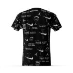 Cactus Jack Nike Swoosh Pattern Black T-Shirt