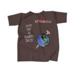 Put On A Happy Face Astroworld Burgundy Shirt
