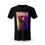 Astroworld Travis Scott Rapping Black Tees