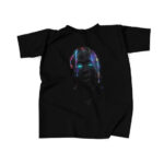 Travis Scott Silhouette Neon Braids T-Shirt