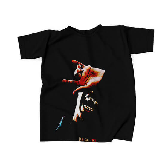 Iconic Pose Travis Scott Silhouette Black Shirt