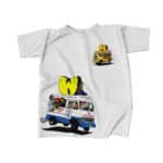 Wu-Tang Clan Ice Cream Van Cartoon Art T-Shirt