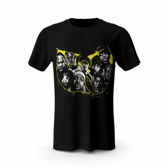 Wu-Tang Clan Members Abstract Logo Art T-Shirt