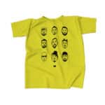 Wu-Tang Clan Members Head Artwork Shirt