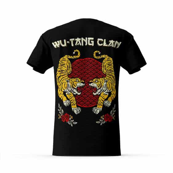 Wu-Tang Clan Tiger & Rose Artwork T-Shirt