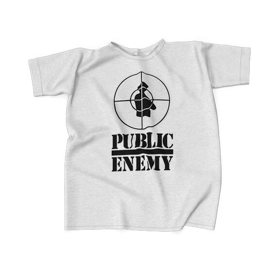 Badass Public Enemy Crosshair Logo T-Shirt