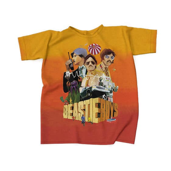 Beastie Boys Sabotage Poster Vintage Look Tees
