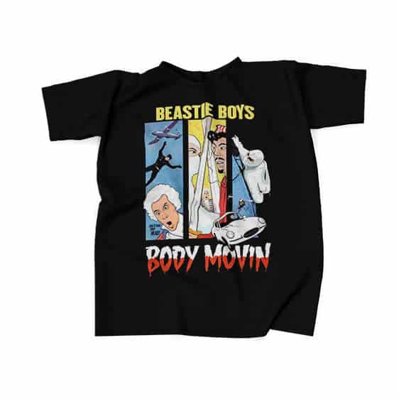 Beastie Boys Song Body Movin Cartoon Art T-Shirt