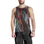 Biggie Coogi Sweater Abstract Pattern Singlet