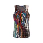 Biggie Coogi Sweater Abstract Pattern Singlet