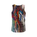 Biggie Coogi Sweater Abstract Pattern Singlet