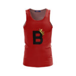 Biggie Crown B Logo Bloody Red Sleeveless Shirt