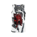 Biggie's Throne Newspaper Art Sleeveless Shirt